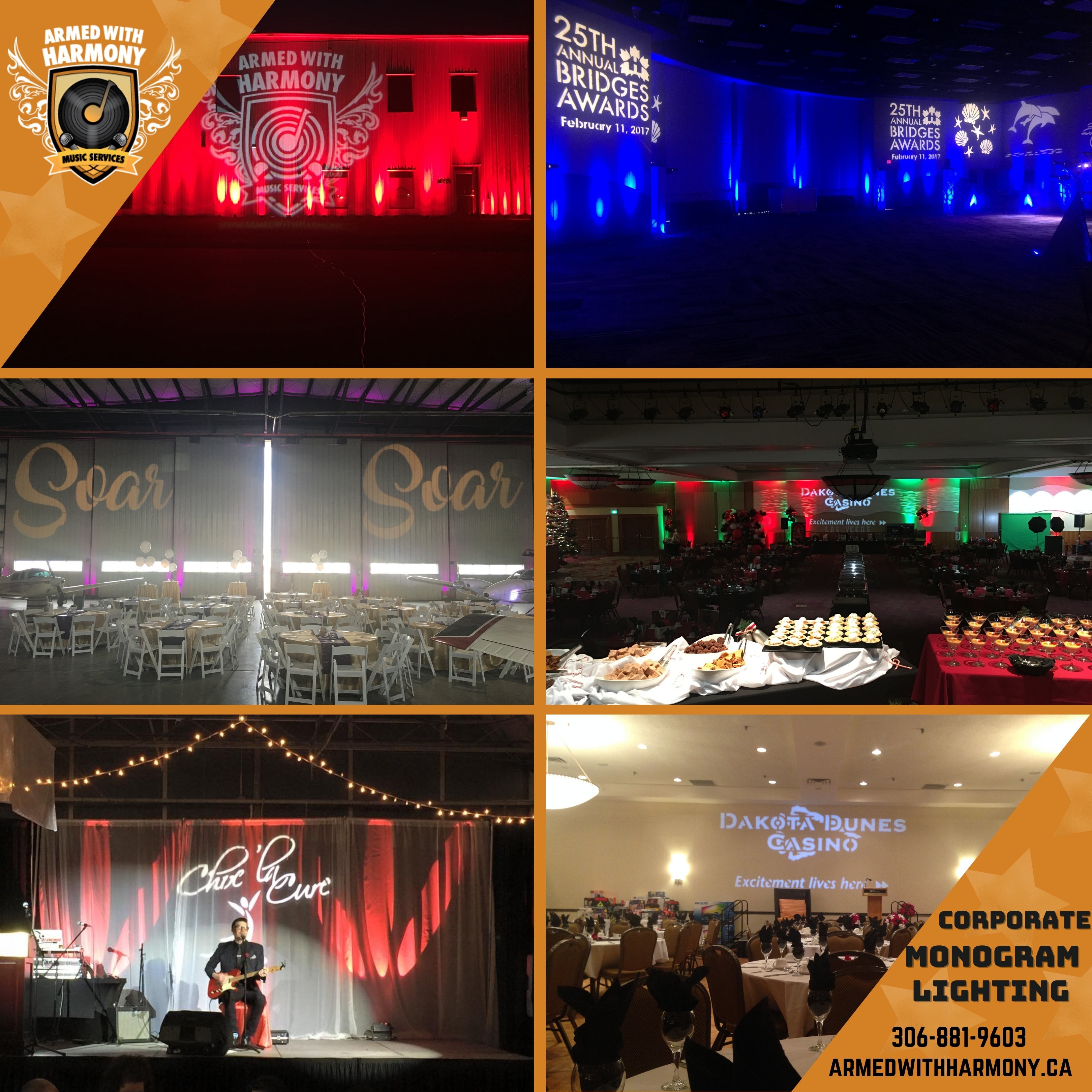 Saskatoon Monogram Lighting Rentals Gobos For Wedding Special Events Name In Lights Tips