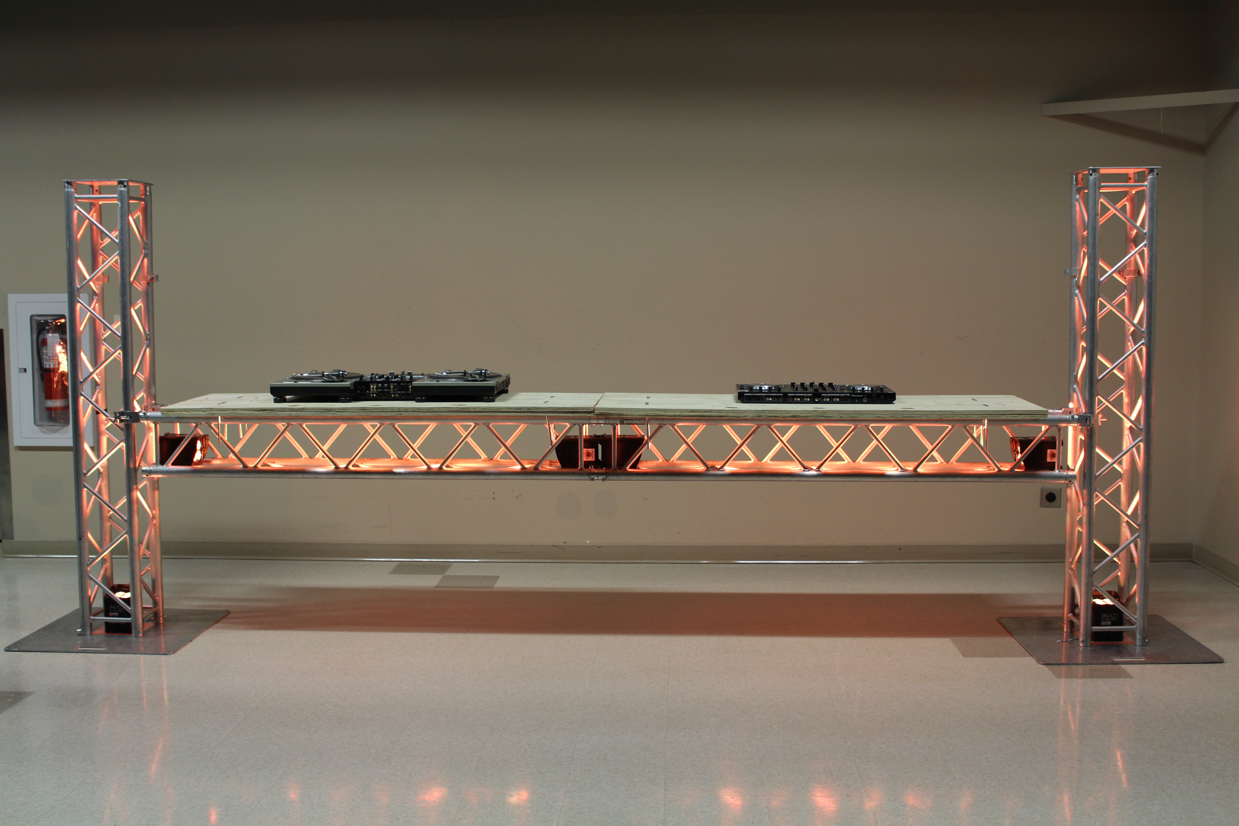 Custom Truss DJ Booth