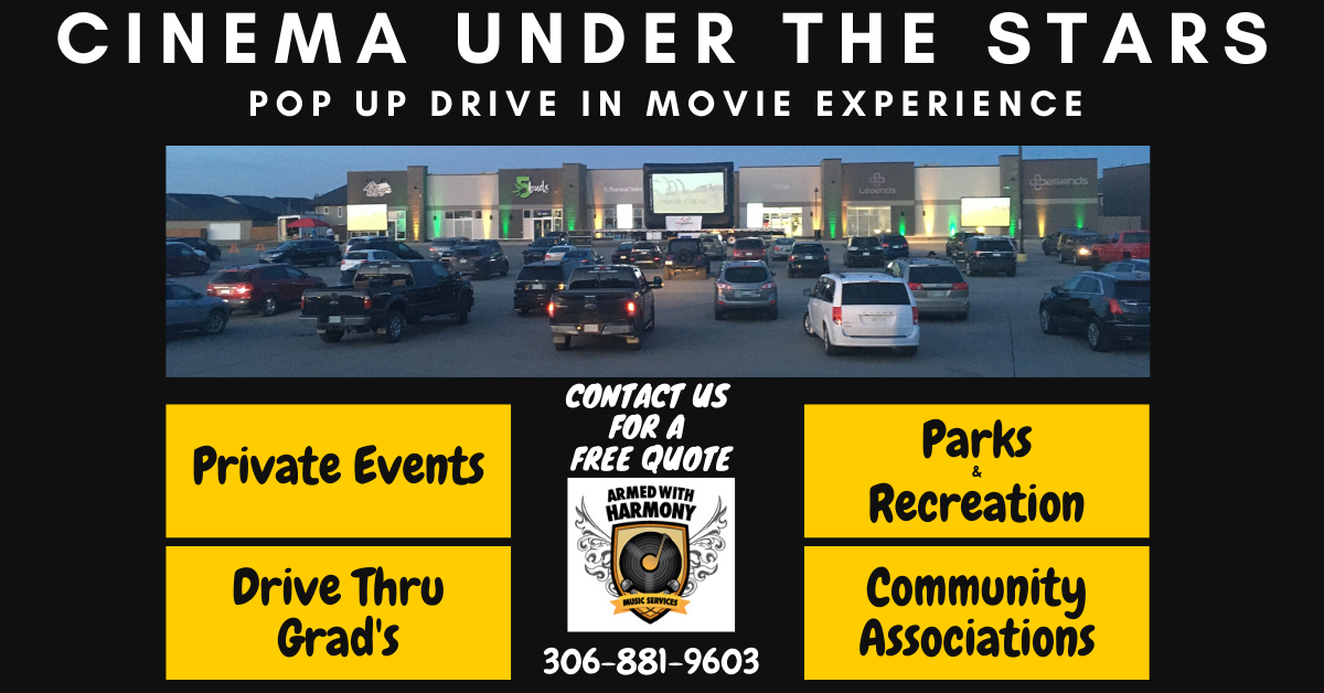 Saskatchewan Graduation Pop Up Drive In Movies