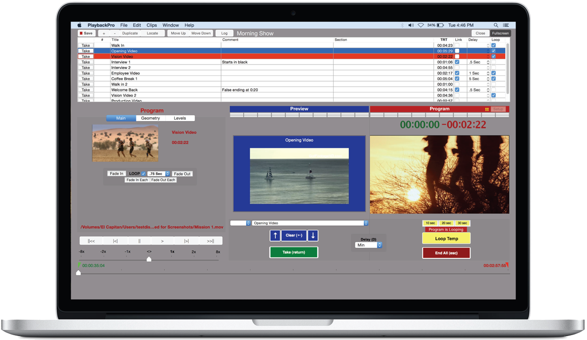 Capture Playback Cameras