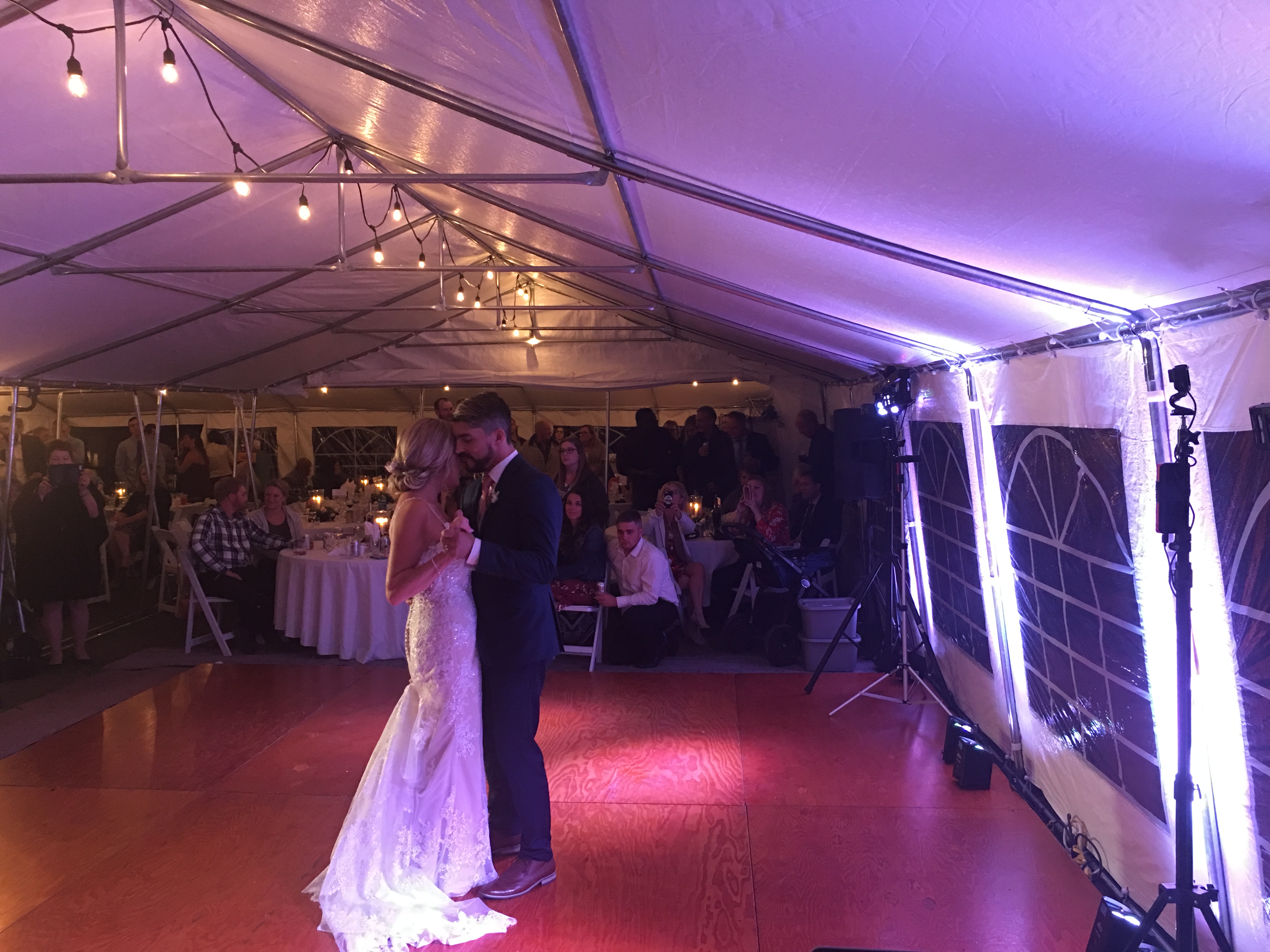 Saskatoon Wedding DJ  YXE Wedding DJ  First Dance Lighting  Armed With Harmony