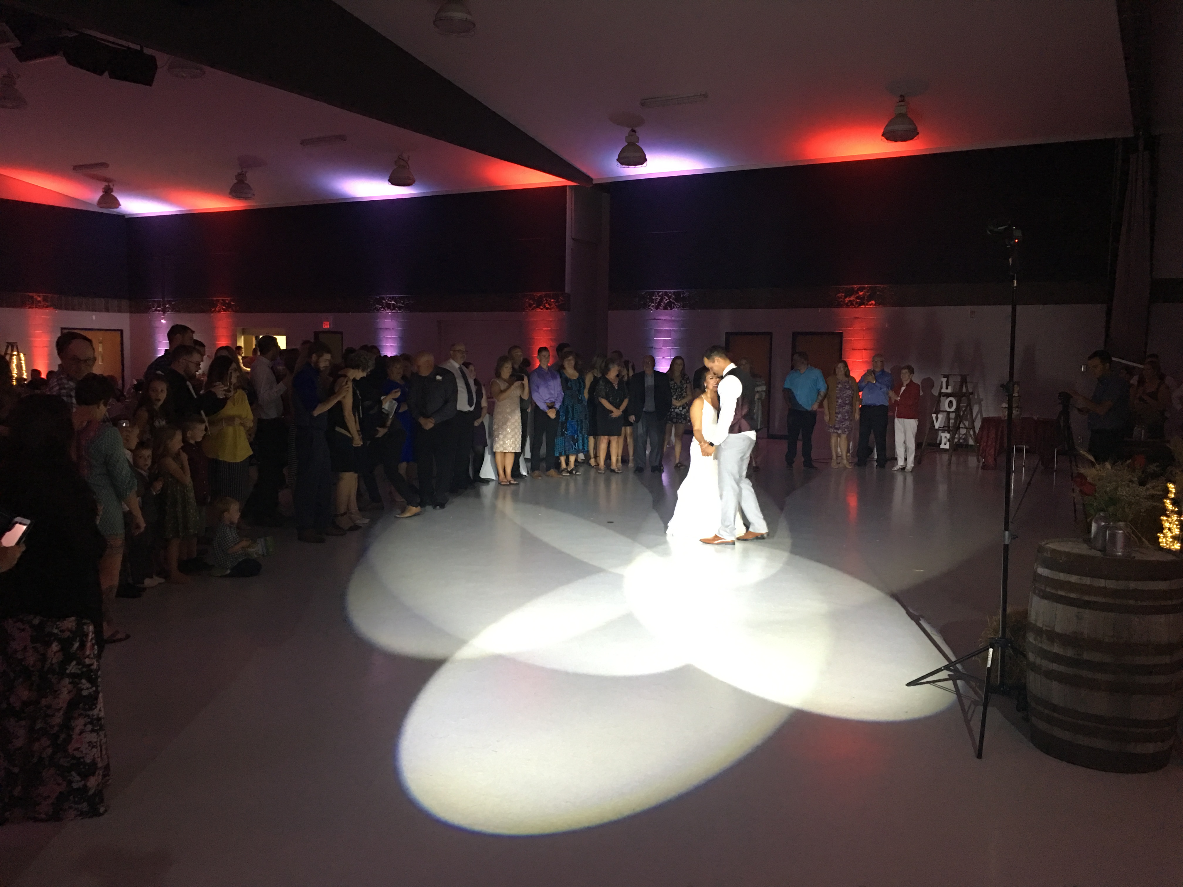 Saskatoon Wedding DJ  YXE Wedding DJ  First Dance Lighting  Armed With Harmony