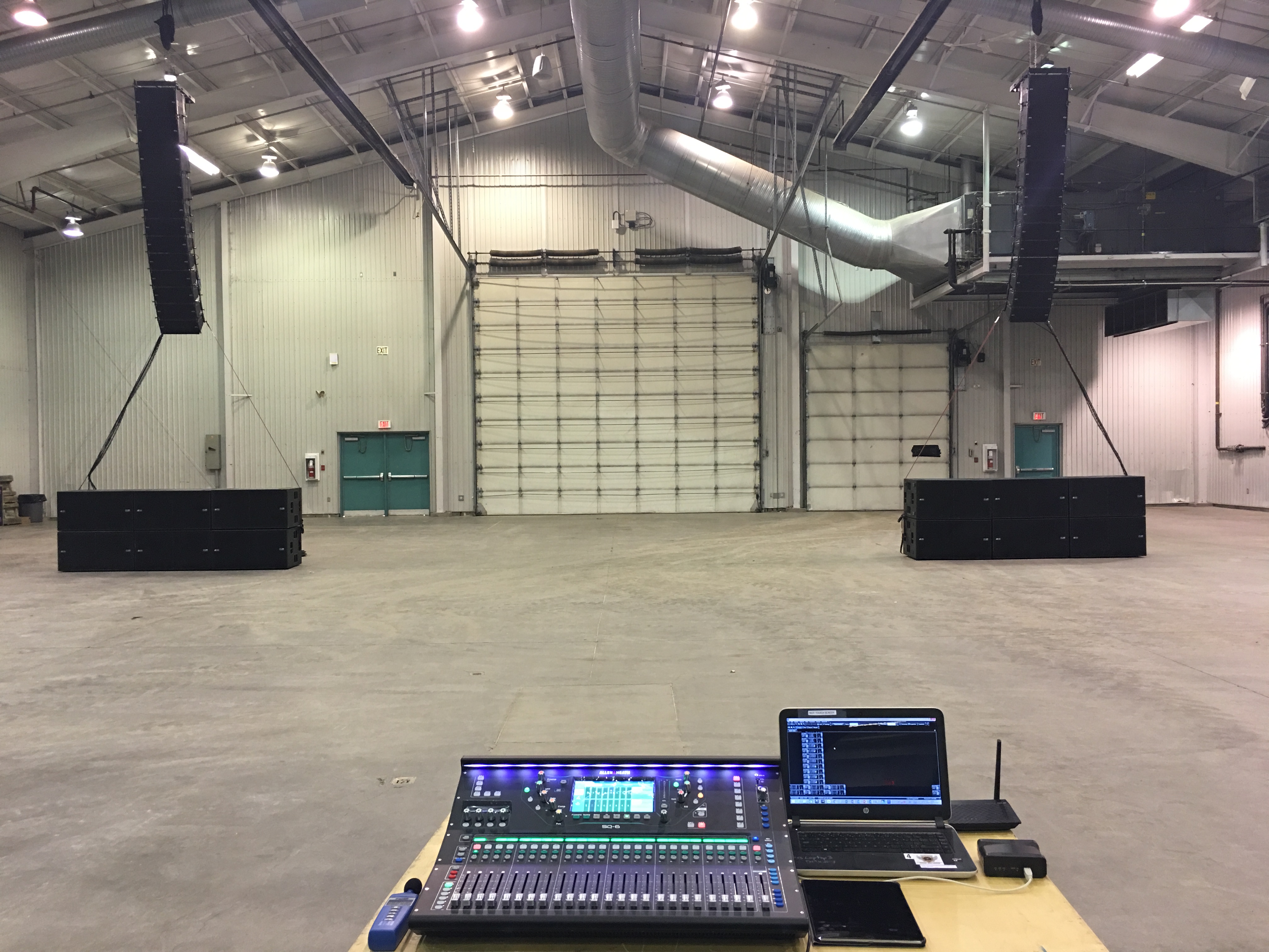 1 Saskatoon YXE Sound System Rentals Line Array