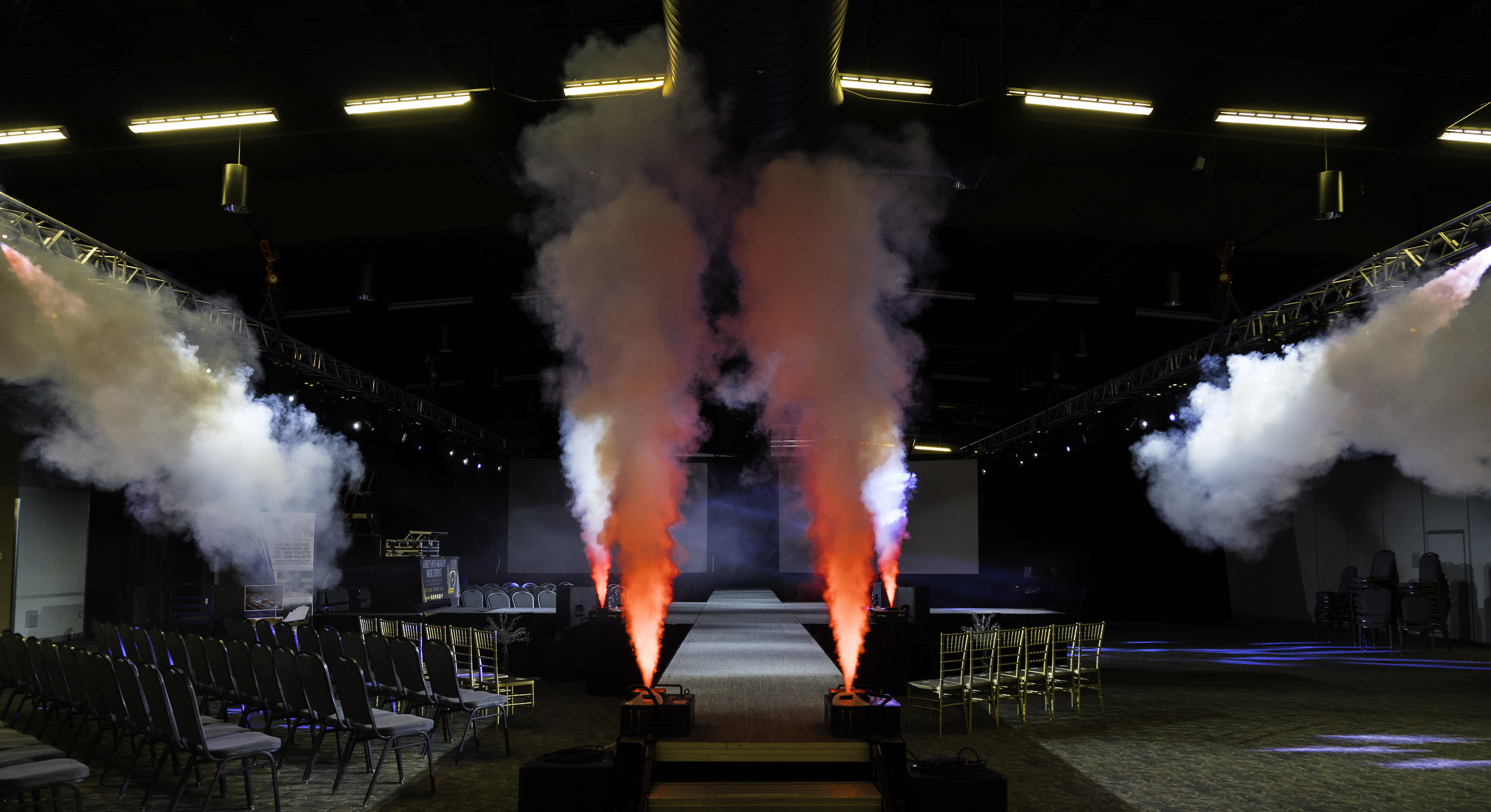  Saskatoon YXE Special Effect Smoke Fog Machine Geyser Rental
