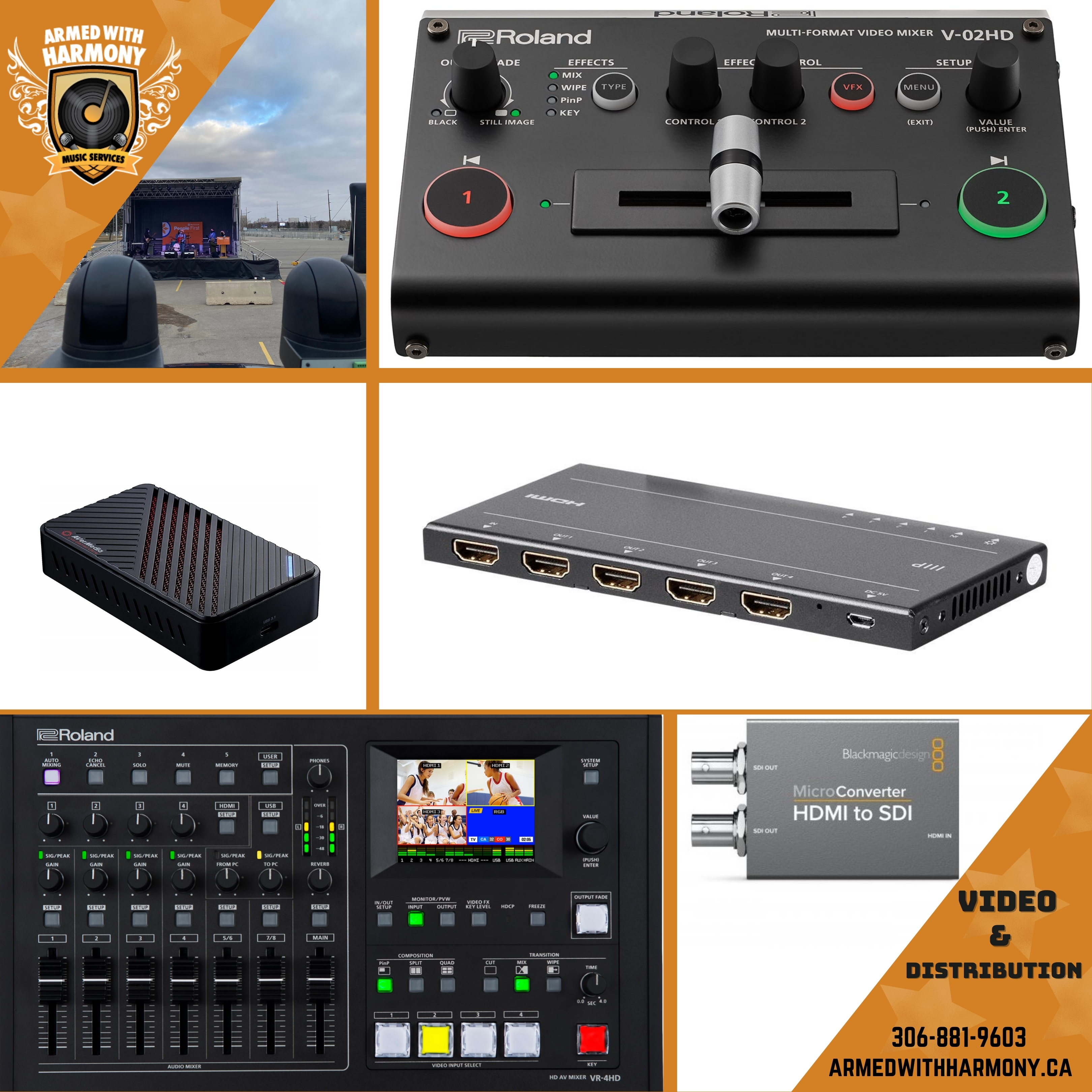 Video Mixers Switchers  Scalers