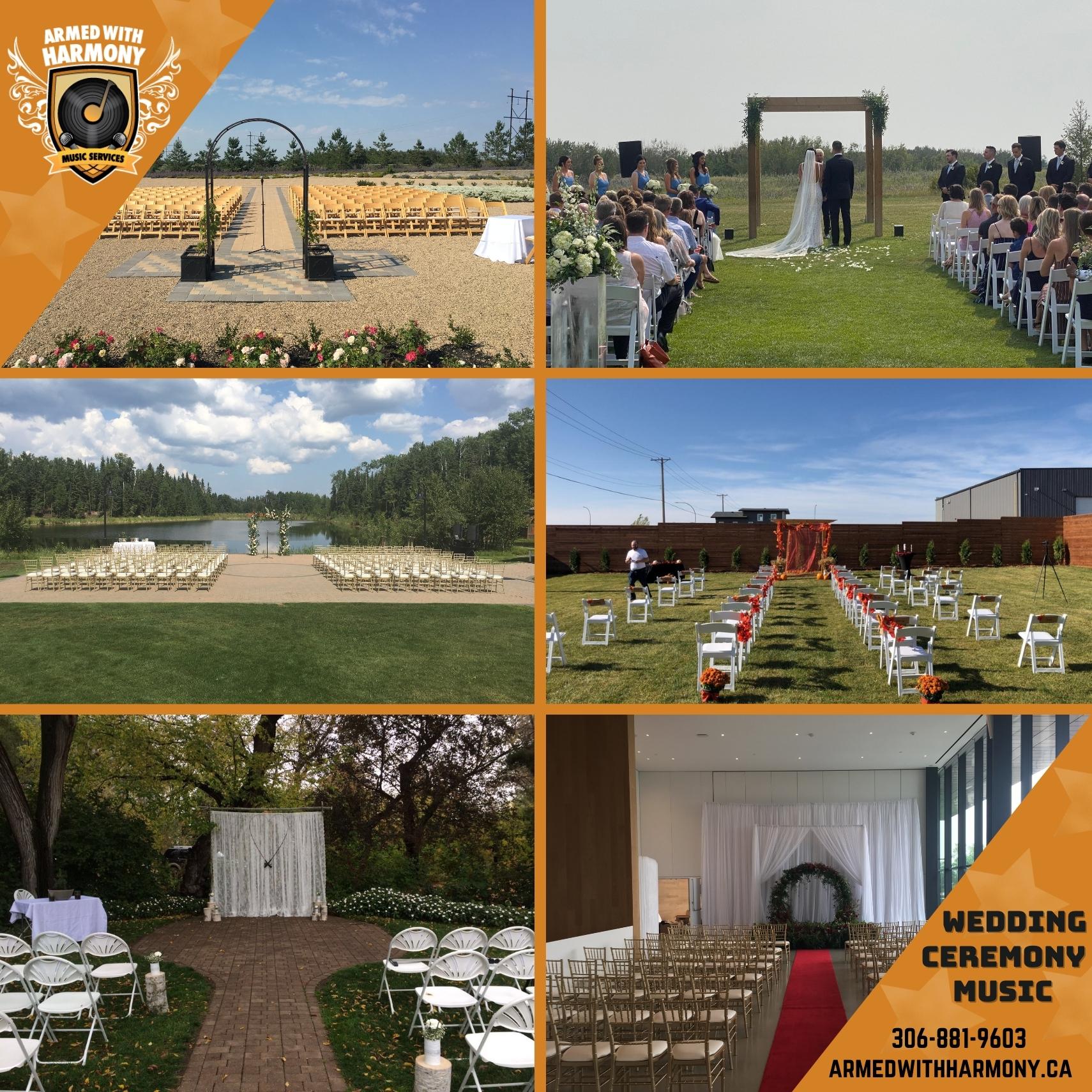 Saskatoon YXE Wedding DJ Ceremony Music
