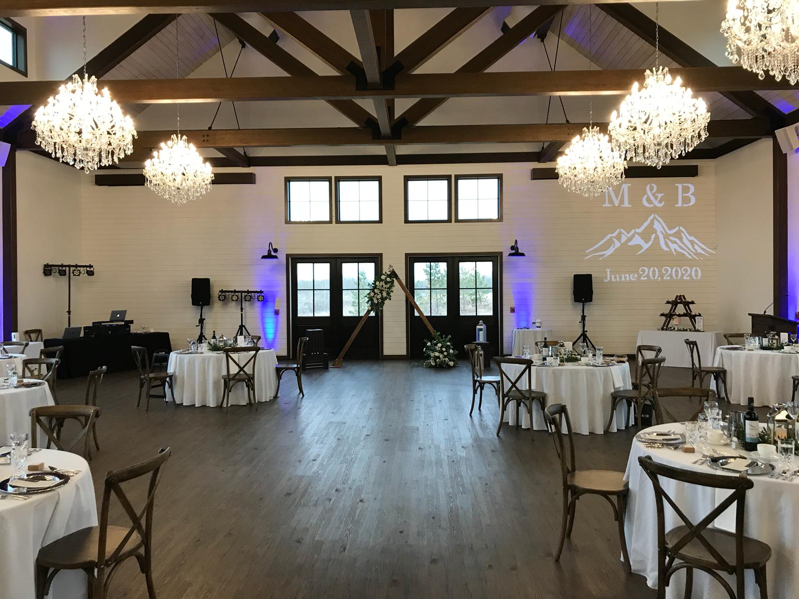 Wedding Monogram Lighting
