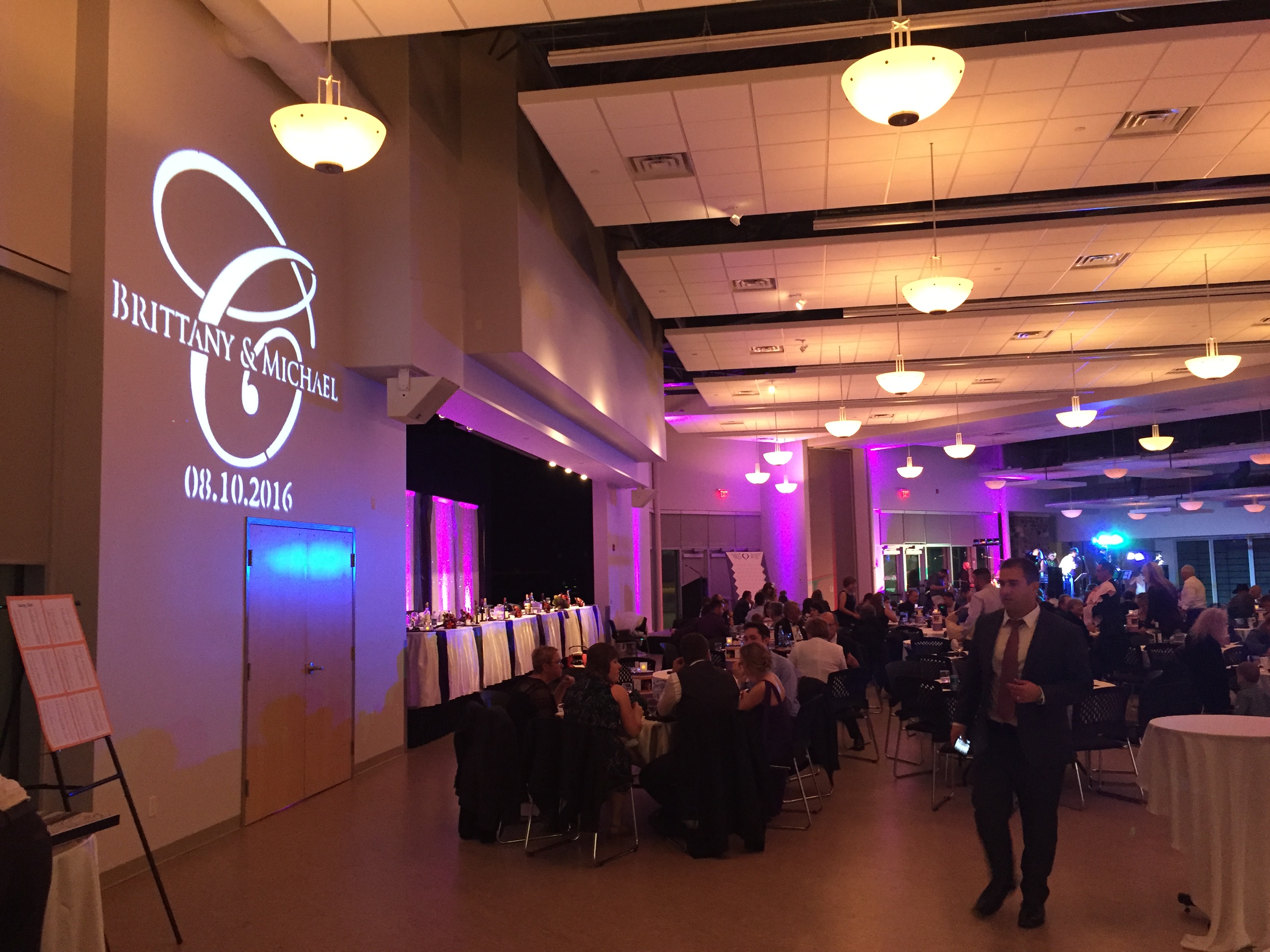Wedding Monogram Lighting