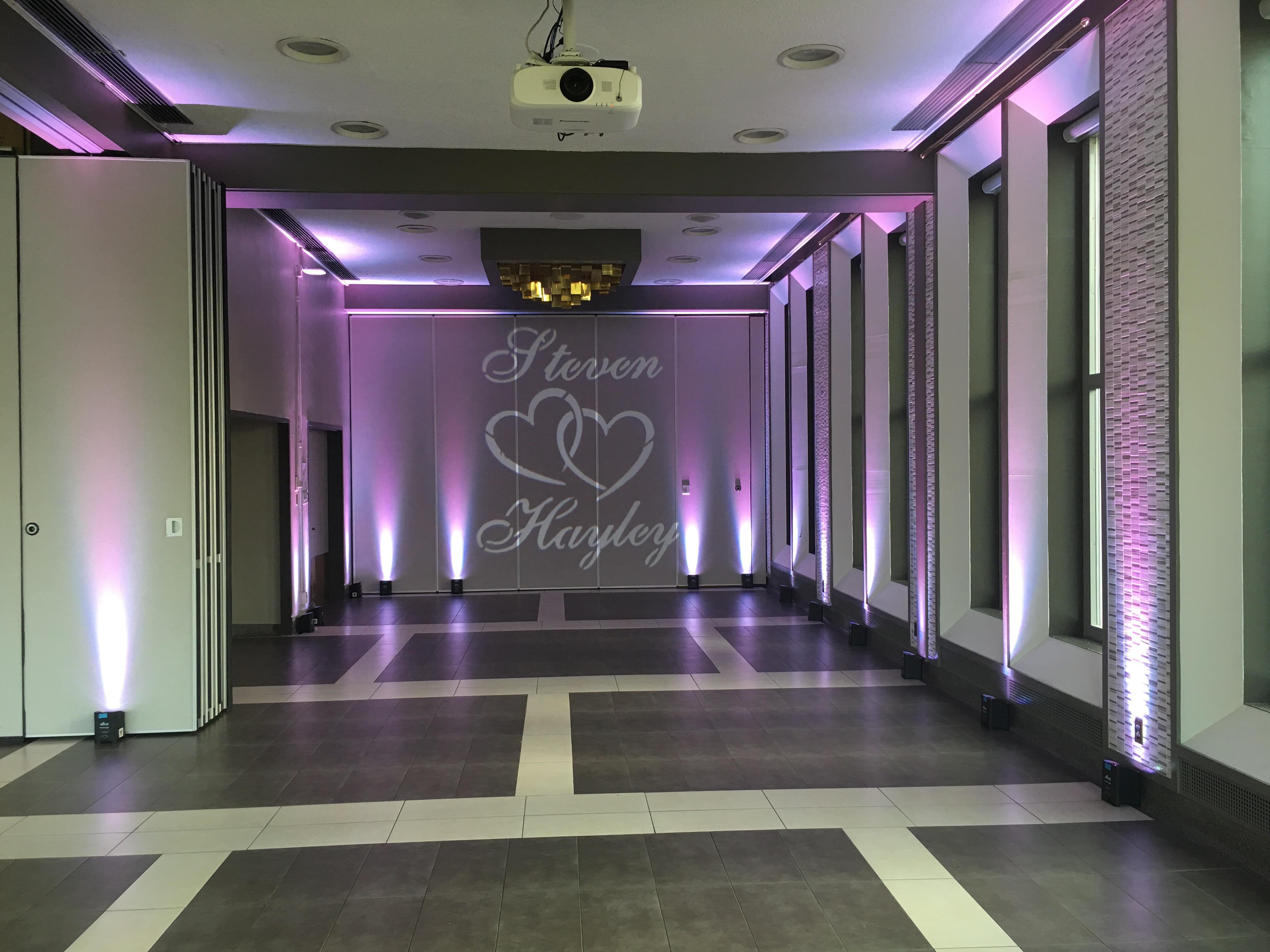 Wedding Monogram Lighting