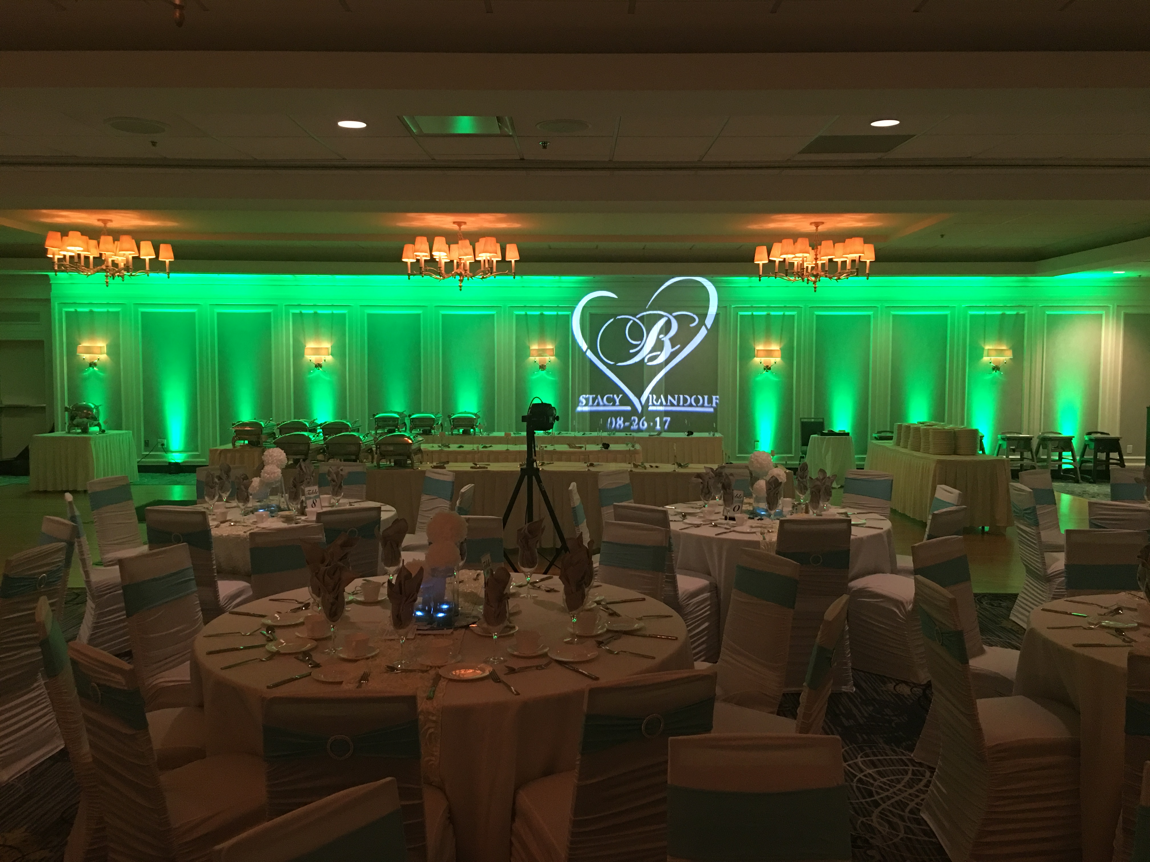 Wedding Monogram Lighting