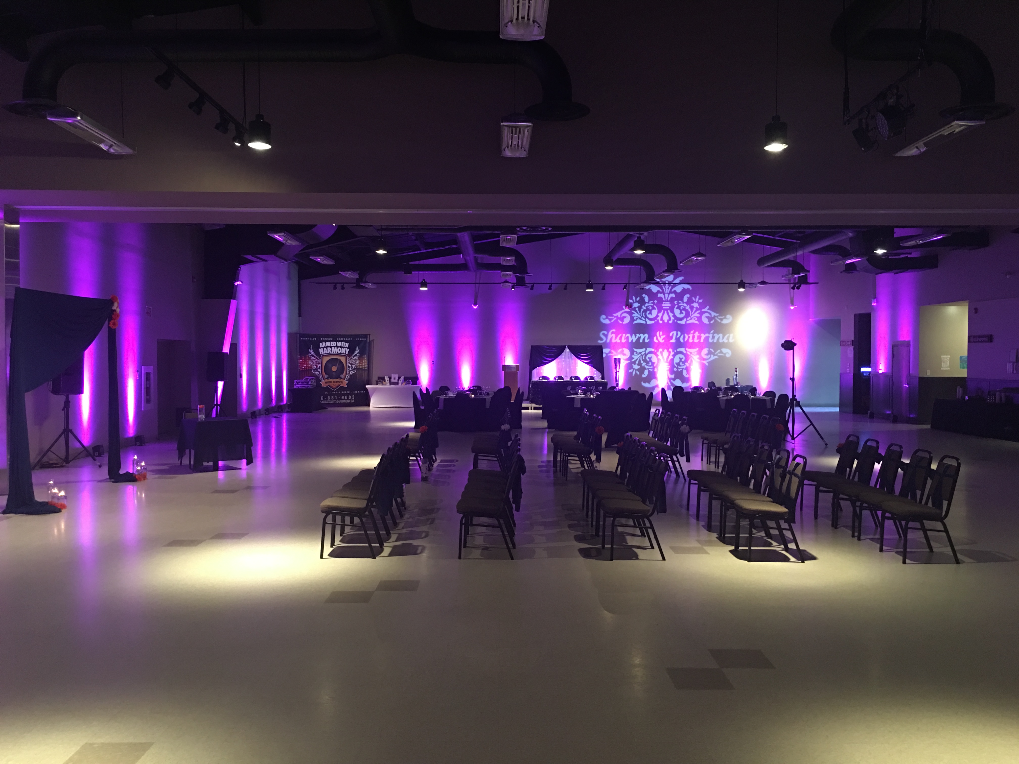 Wedding Monogram Lighting