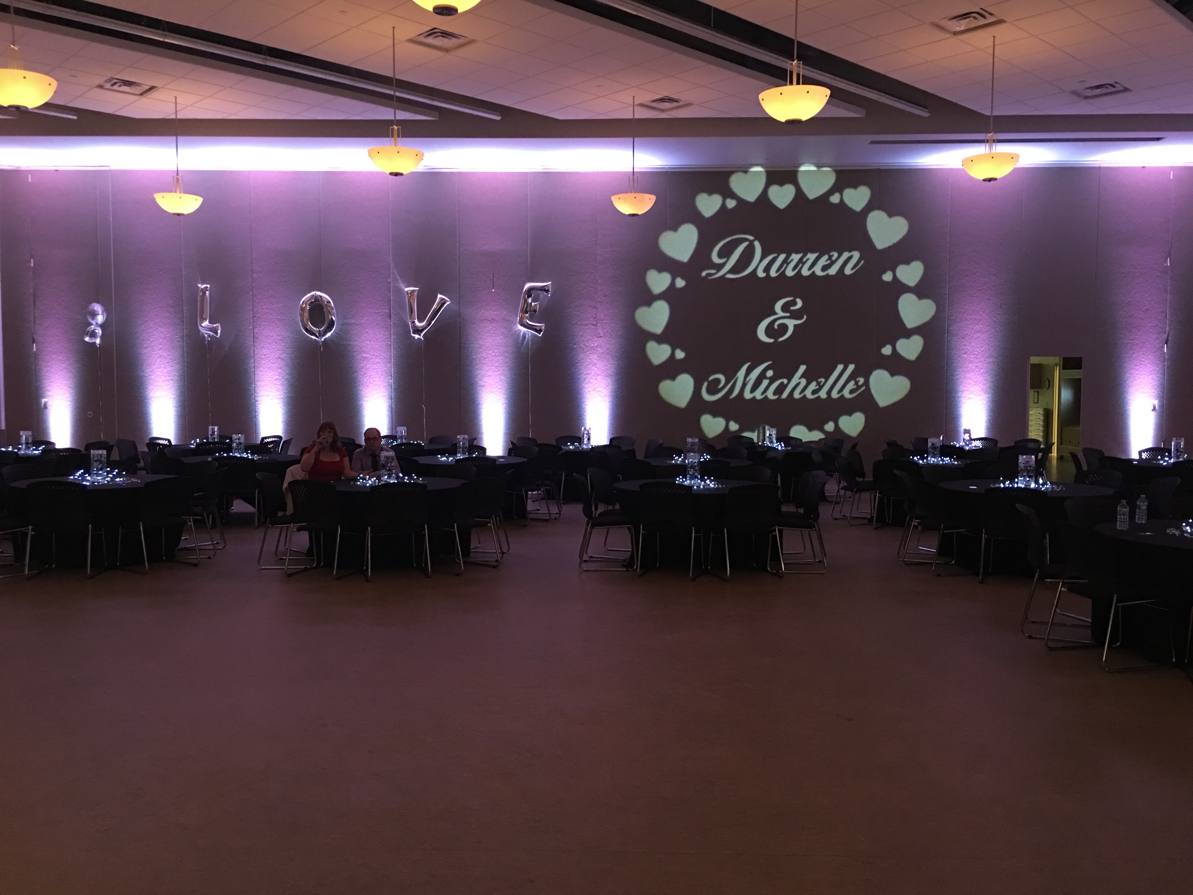 Wedding Monogram Lighting