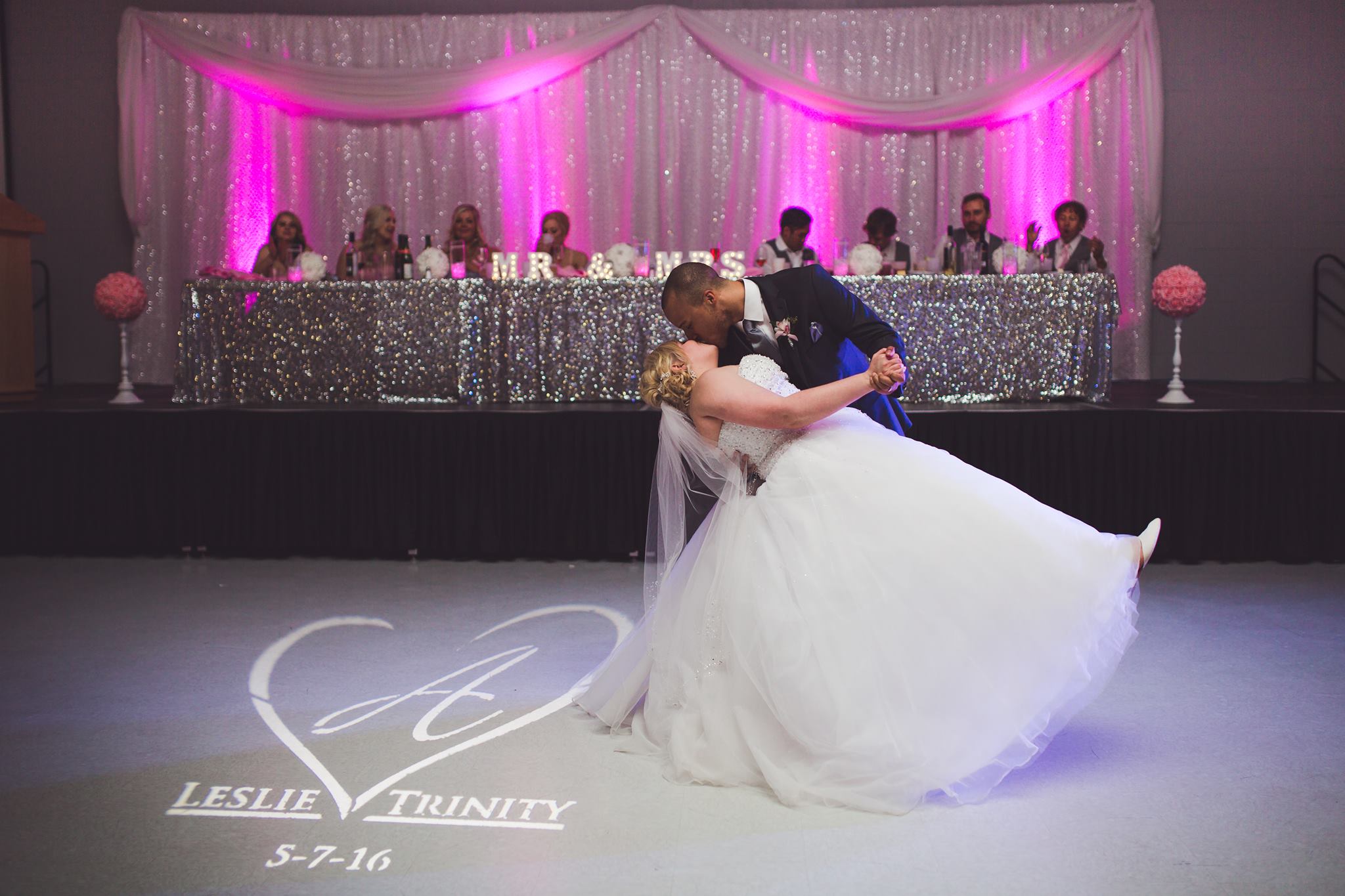 Wedding Monogram Lighting