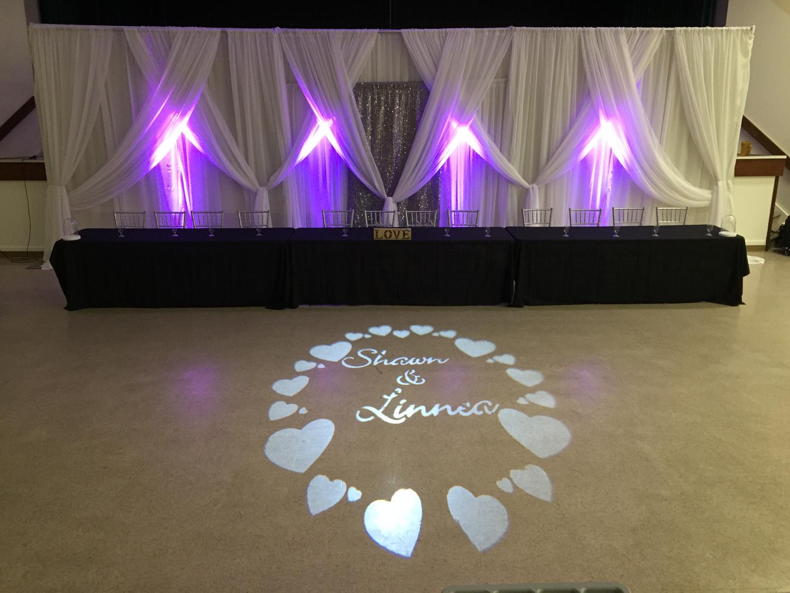 Wedding Monogram Lighting