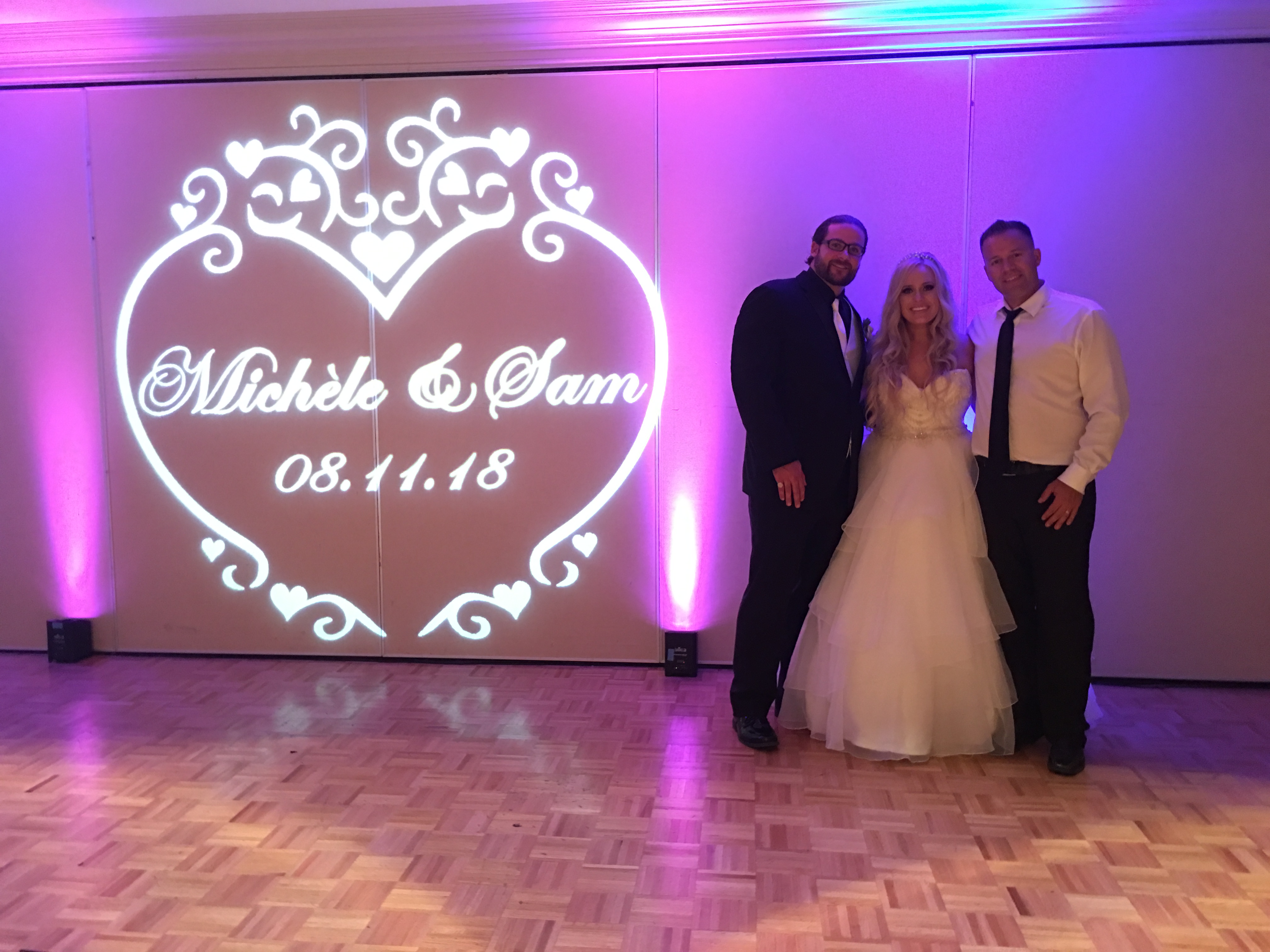 Wedding Monogram Lighting