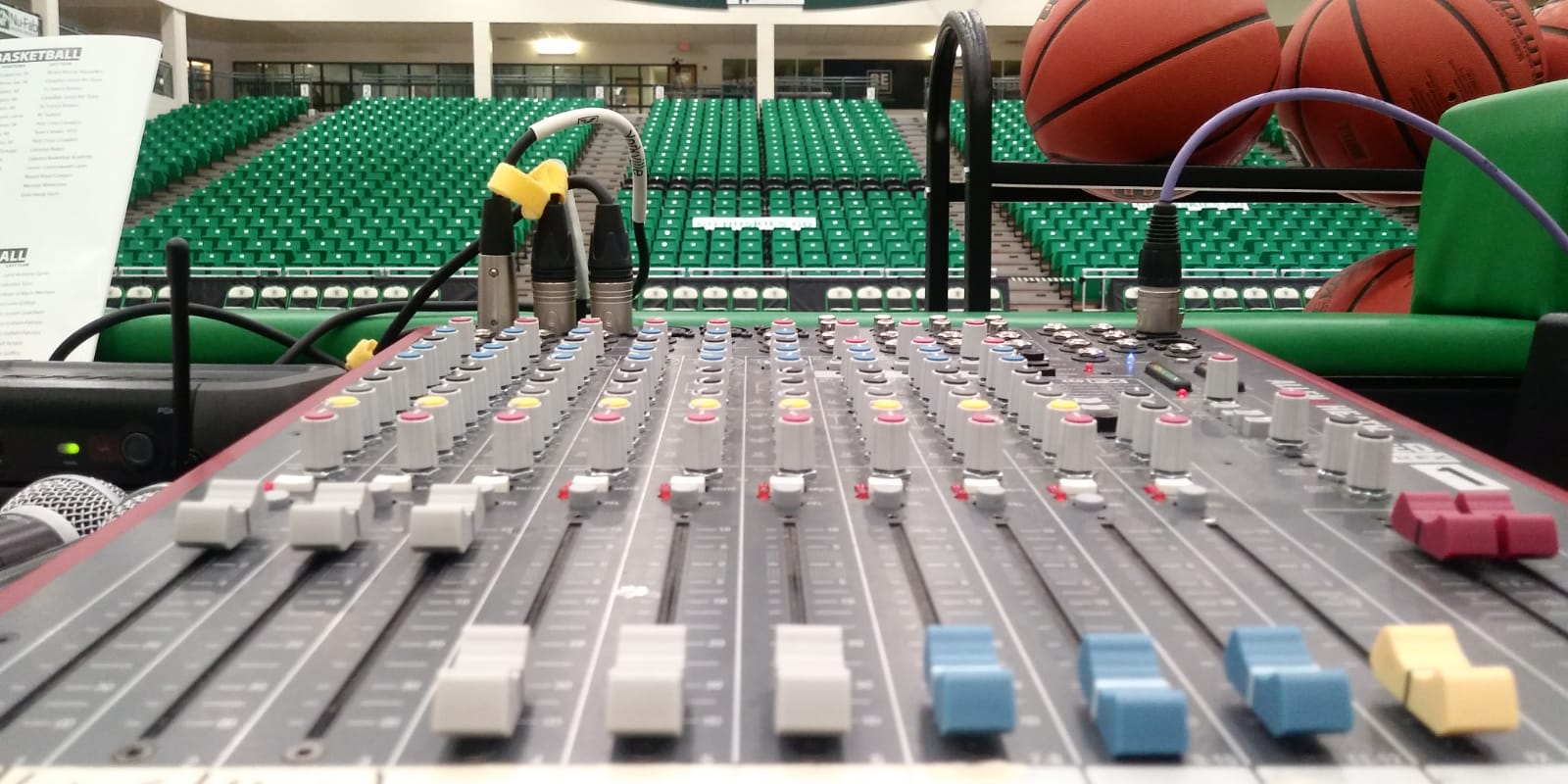 Saskatoon YXE Audio Mixing Sound Board Digital Audio Mixer Rental Allen Heath SQ6