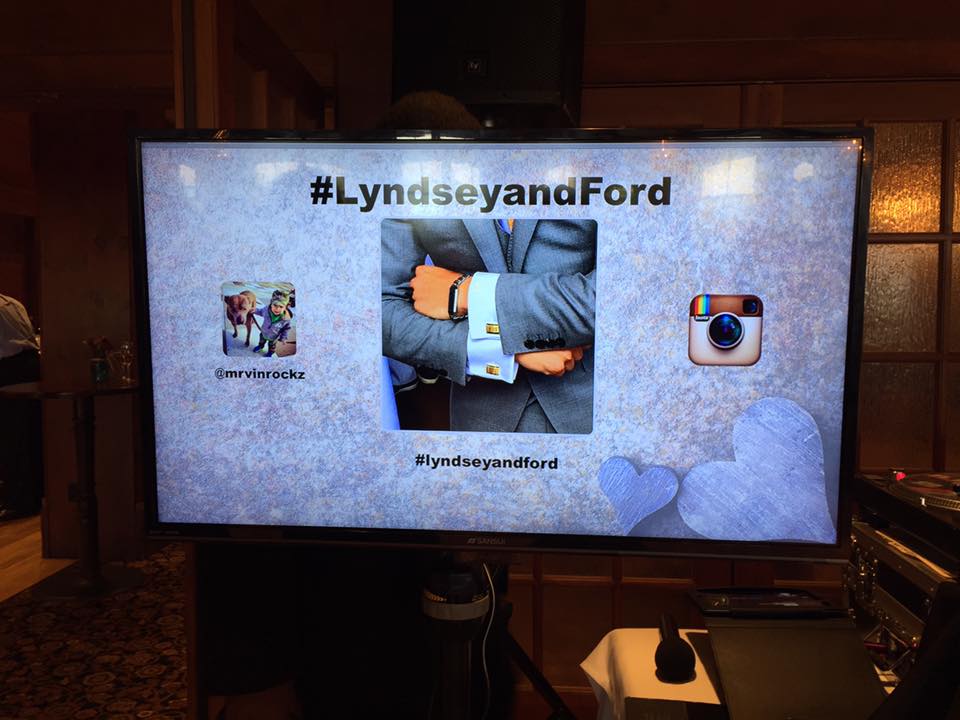 Social Media Wedding Slide Show